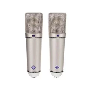 Neumann U 87 Ai Stereo Set Condenser Mikrofon Nikel