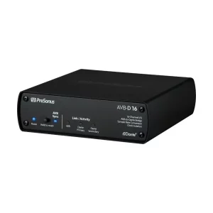 PreSonus AVB-D16 AVB-Dante Ağ Köprüsü ve Switch