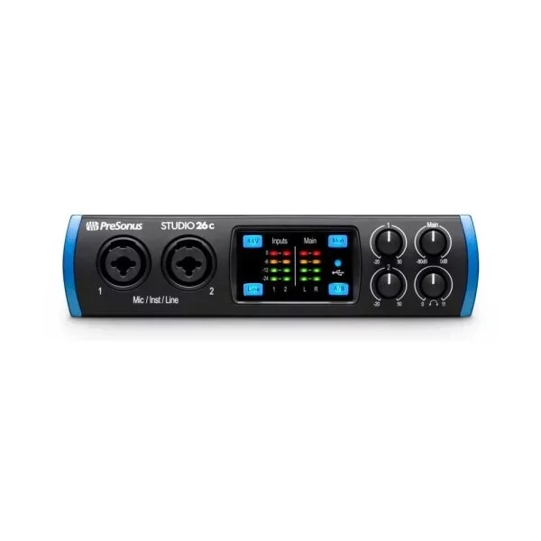 PreSonus Studio 26c USB-C Ses Kartı PreSonus Studio 26c USB-C Ses Kartı