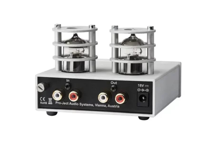 Pro-Ject Tube Box S2 Lambalı Phono Preamfi Siyah