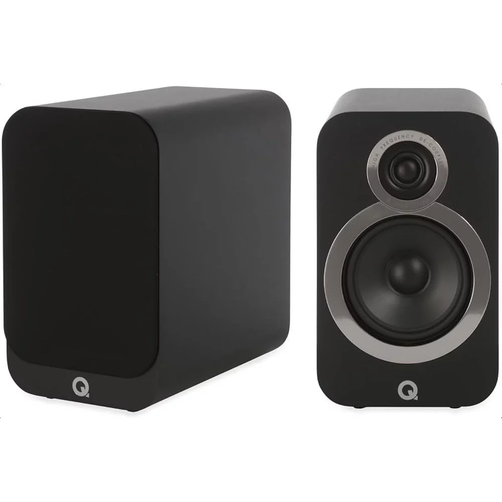 Q Acoustics 3010c Kompakt Raf Tipi Hoparlör Satin Black (Çift) Q Acoustics 3010c Kompakt Raf Tipi Hoparlör Satin Black (Çift)