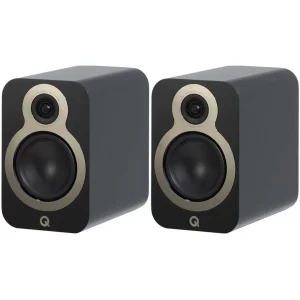 Q Acoustics 3020c Raf Tipi Hoparlör Satin Black (Çift)