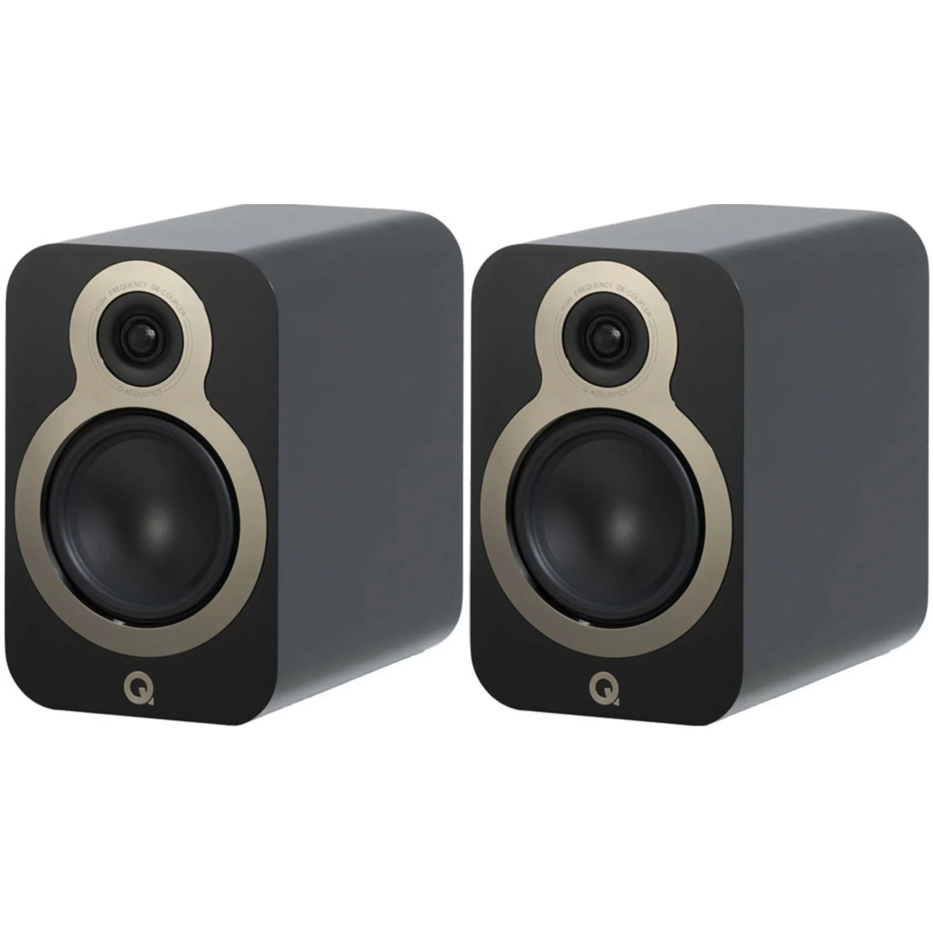Q Acoustics 3020c Raf Tipi Hoparlör Satin Black (Çift) Q Acoustics 3020c Raf Tipi Hoparlör Satin Black (Çift)