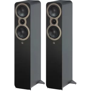 Q Acoustics 3050c Kule Tipi Hoparlör Satin Black (Çift)