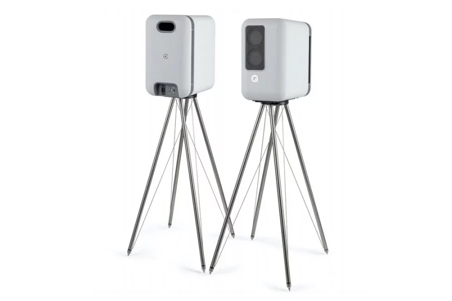 Q Acoustics Q Active 200 Kablosuz Aktif Hoparlör ve Control Hub Mat Beyaz (Çift)