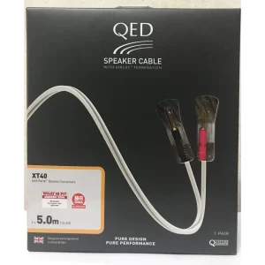 QED QE-1454 Reference XT40 Hazır Uçlu Hoparlör Kablosu 2x5 Metre