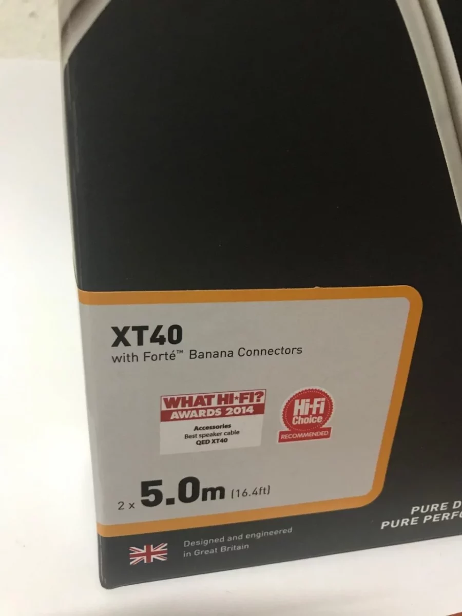 QED QE-1454 Reference XT40 Hazır Uçlu Hoparlör Kablosu 2x5 Metre