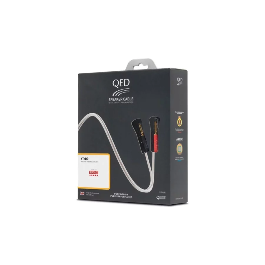 QED QE-1455 Reference XT40i Hazır Uçlu Hoparlör Kablosu 2x5 Metre