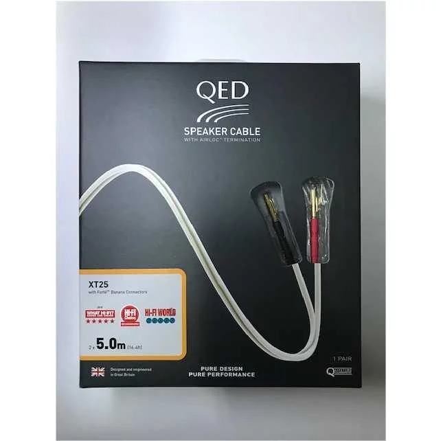 QED QE-1464 Performance XT25 Hazır Uçlu Hoparlör Kablosu 2x5 Metre QED QE-1464 Performance XT25 Hazır Uçlu Hoparlör Kablosu 2x5 Metre