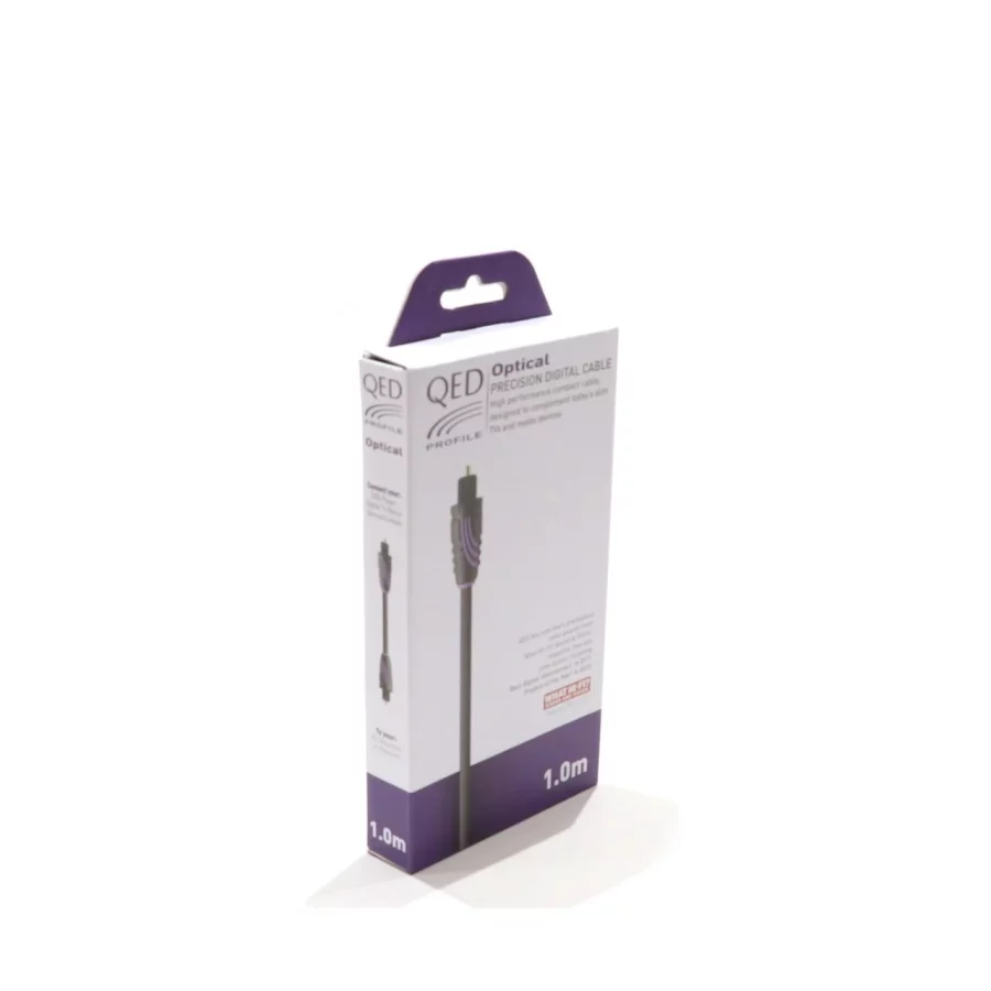 QED QE-2709 Profile Optik Toslink Kablo 1 Metre