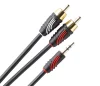 QED QE-2721 Profile Audio J2P 3.5 mm - RCA Kablo 3 Metre
