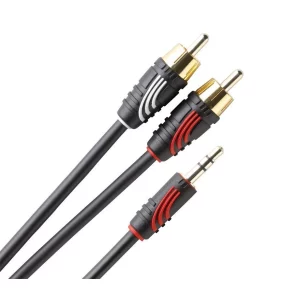 QED QE-2721 Profile Audio J2P 3.5 mm - RCA Kablo 3 Metre