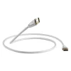 QED QE-5014 Profile eFlex HDMI Kablo Beyaz 1.5 Metre