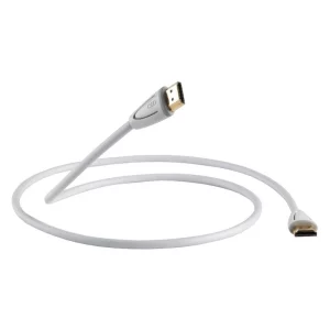 QED QE-5014 Profile eFlex HDMI Kablo Beyaz 1.5 Metre