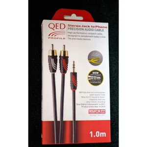 QED QE-5081 Profile Audio J2P 3.5 mm - RCA Kablo 1 Metre