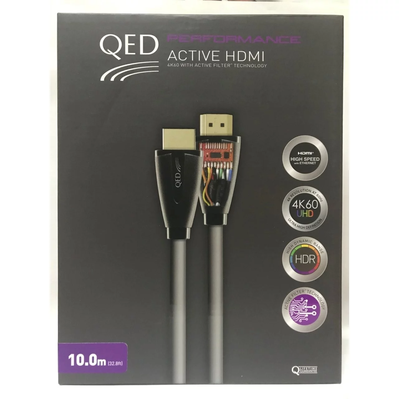 QED QE-6022 Performance Active HDMI Kablo 10 Metre QED QE-6022 Performance Active HDMI Kablo 10 Metre
