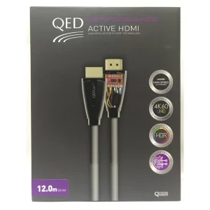 QED QE-6023 Performance Active HDMI Kablo 12 Metre
