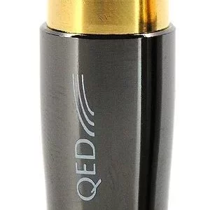QED QE-6122 / QE-6120 Performance RCA Fiş Kırmızı + Siyah (2 Adet)