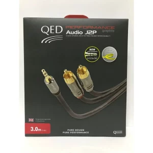 QED QE-6501 Performance Audio J2P 3.5 mm - RCA Kablo 3 Metre