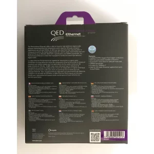 QED QE-6801 Performance Ethernet Graphite CAT6 Kablo 1.5 Metre