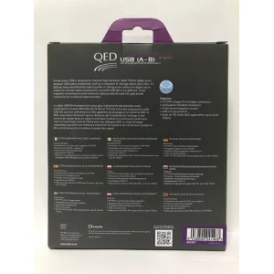 QED QE-6901 Performance USB A-B Graphite Kablo 1.5 Metre