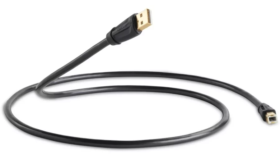 QED QE-6901 Performance USB A-B Graphite Kablo 1.5 Metre