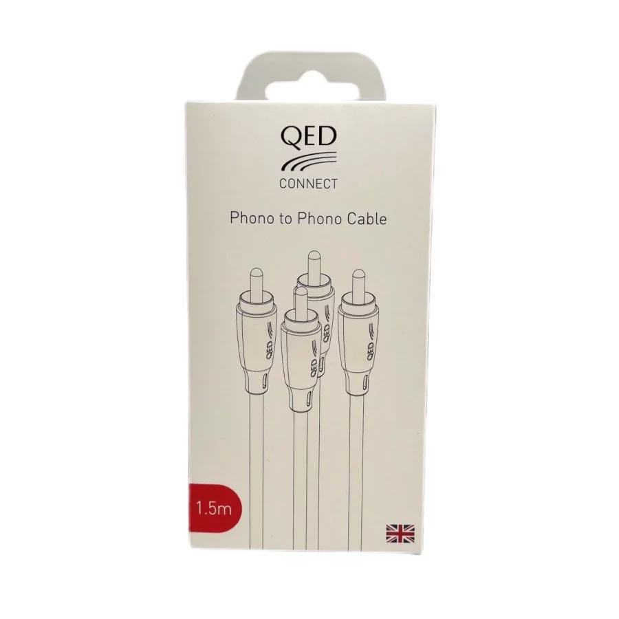 QED QE-8104 Connect RCA-RCA Stereo Kablo 1.5 Metre