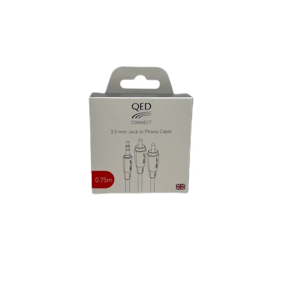 QED QE-8111 Connect 3.5 mm - RCA Stereo Kablo 0.75 Metre