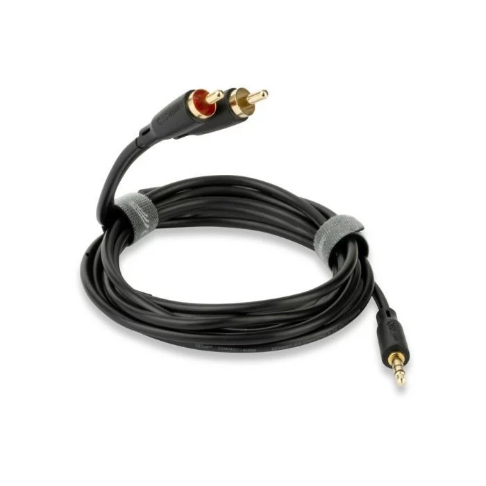 QED QE-8111 Connect 3.5 mm - RCA Stereo Kablo 0.75 Metre QED QE-8111 Connect 3.5 mm - RCA Stereo Kablo 0.75 Metre