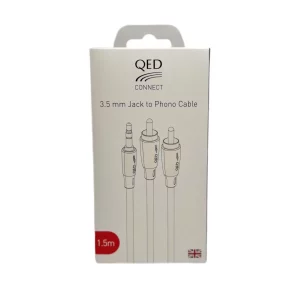 QED QE-8114 Connect 3.5 mm - RCA Stereo Kablo 1.5 Metre