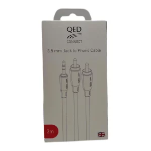 QED QE-8117 Connect 3.5 mm - RCA Stereo Kablo 3 Metre