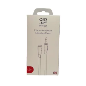 QED QE-8134 Connect 3.5 mm Kulaklık Uzatma Kablosu 1.5 Metre