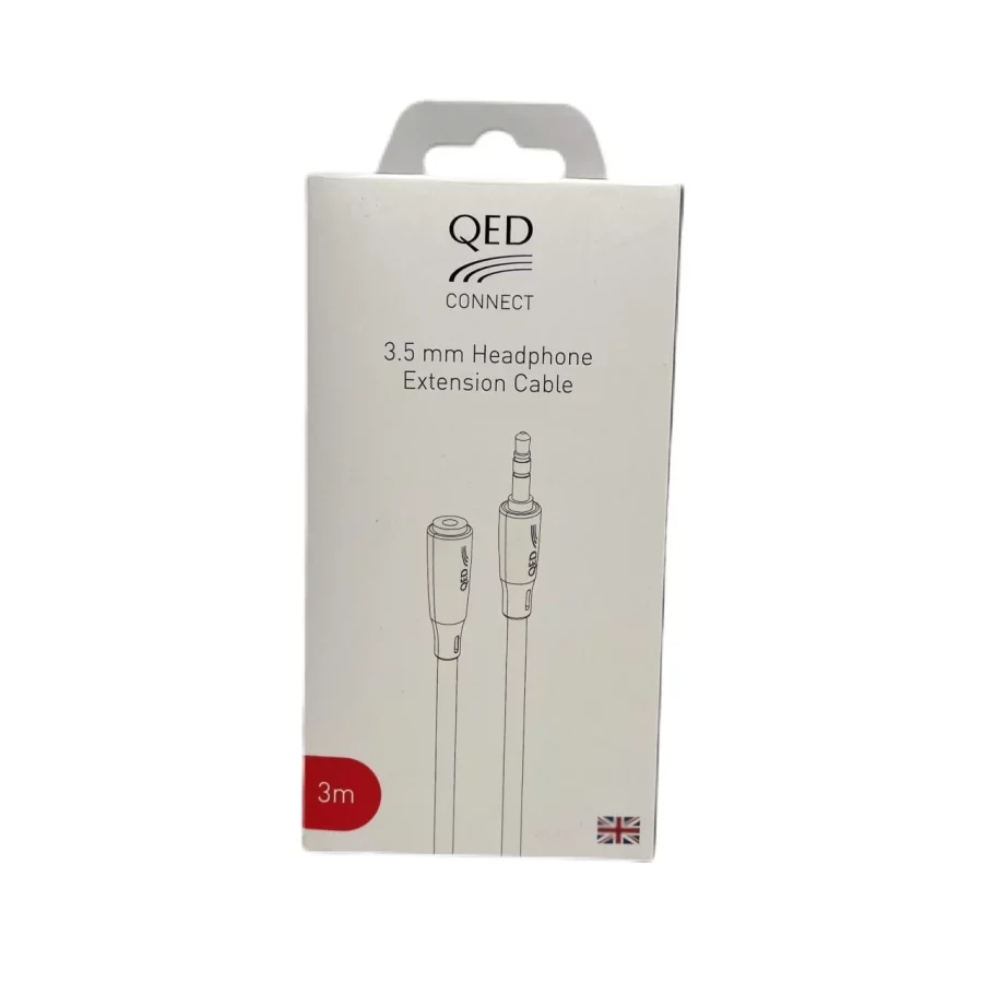 QED QE-8137 Connect 3.5 mm Kulaklık Uzatma Kablosu 3 Metre