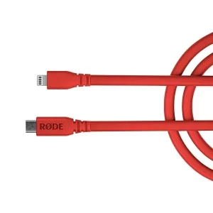 RØDE SC19 USB-C – Lightning Kablo 1.5 m Kırmızı