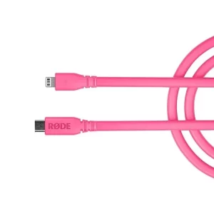 RØDE SC19 USB-C – Lightning Kablo 1.5 m Pembe