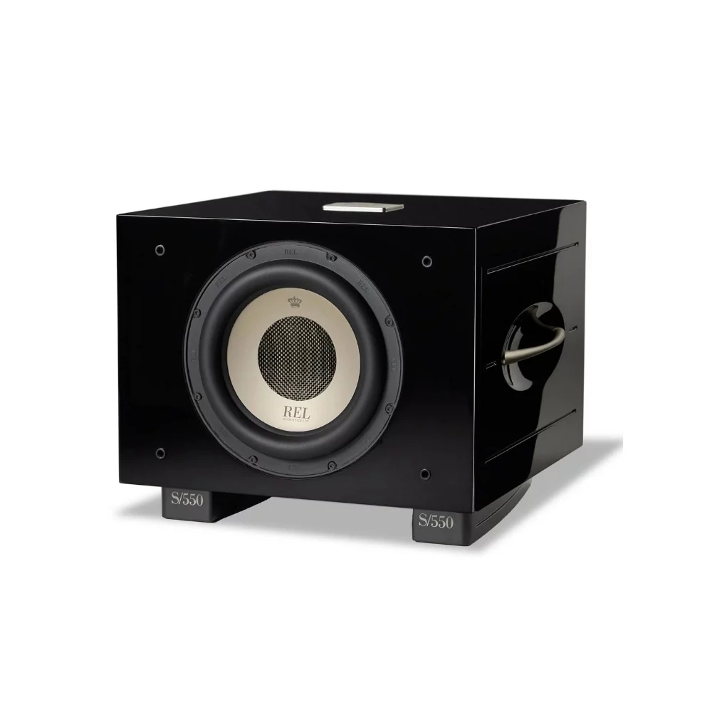 REL Acoustics S/550 Aktif Subwoofer Piyano Siyah REL Acoustics S/550 Aktif Subwoofer Piyano Siyah