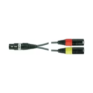 Sennheiser AC 20 XLR-5F – 2 x XLR-3M Y Adaptör Kablosu 1 m