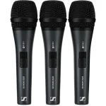 Sennheiser E 835-S Dinamik Vokal Mikrofonu Anahtarlı (3'lü Paket)