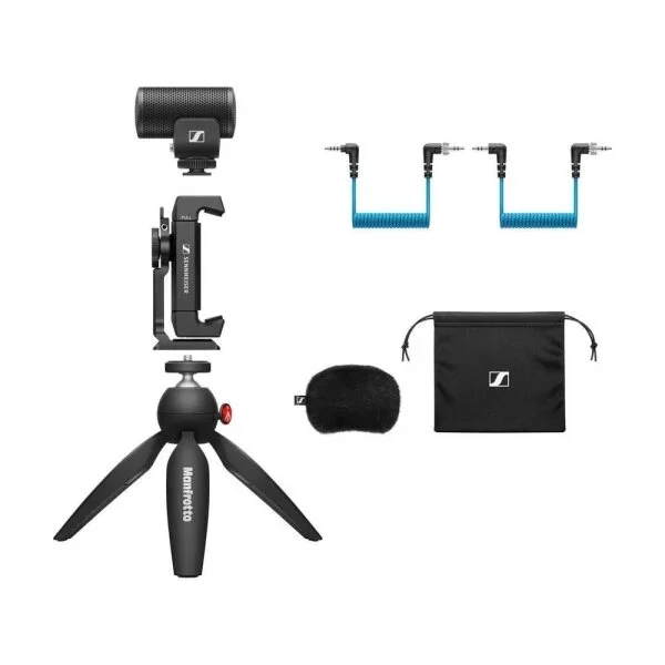 Sennheiser MKE 200 Mobile Kit Kamera ve Telefon Mikrofonu Seti Sennheiser MKE 200 Mobile Kit Kamera ve Telefon Mikrofonu Seti