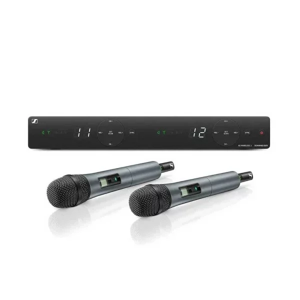Sennheiser XSW 1-835 DUAL-A Çift Kanallı Kablosuz Vokal Mikrofon Seti Sennheiser XSW 1-835 DUAL-A Çift Kanallı Kablosuz Vokal Mikrofon Seti