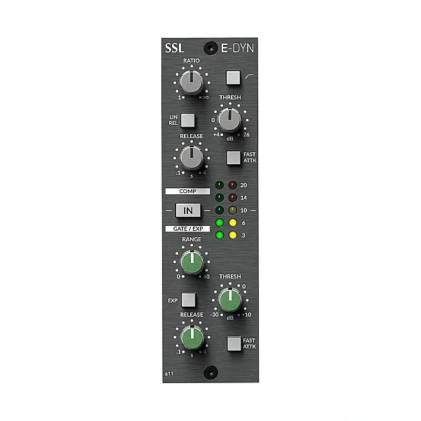 Solid State Logic E-Series Dynamics 500 Serisi Kompresör Modülü Solid State Logic E-Series Dynamics 500 Serisi Kompresör Modülü