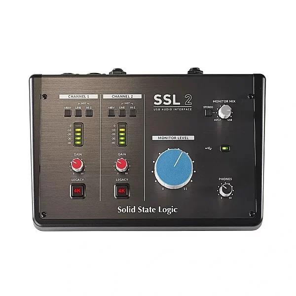 Solid State Logic SSL 2 2x2 USB-C Ses Kartı Solid State Logic SSL 2 2x2 USB-C Ses Kartı