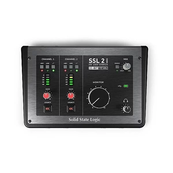 Solid State Logic SSL 2 MKII USB-C Ses Kartı Solid State Logic SSL 2 MKII USB-C Ses Kartı