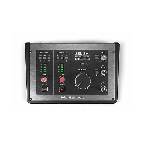 Solid State Logic SSL 2+ MKII USB-C Ses Kartı Solid State Logic SSL 2+ MKII USB-C Ses Kartı