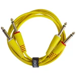 UDG Ultimate 6,3 mm Jak-Jak Ses Kablosu Sarı Düz 3 m