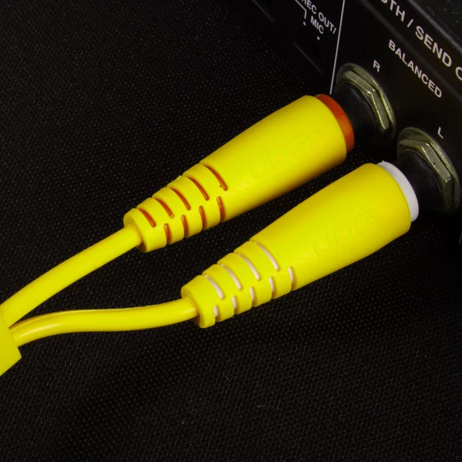 UDG Ultimate 6,3 mm Jak-Jak Ses Kablosu Sarı Düz 3 m