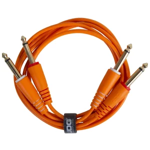 UDG Ultimate 6,3 mm Jak-Jak Ses Kablosu Turuncu Düz 3 m