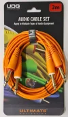 UDG Ultimate 6,3 mm Jak-Jak Ses Kablosu Turuncu Düz 3 m