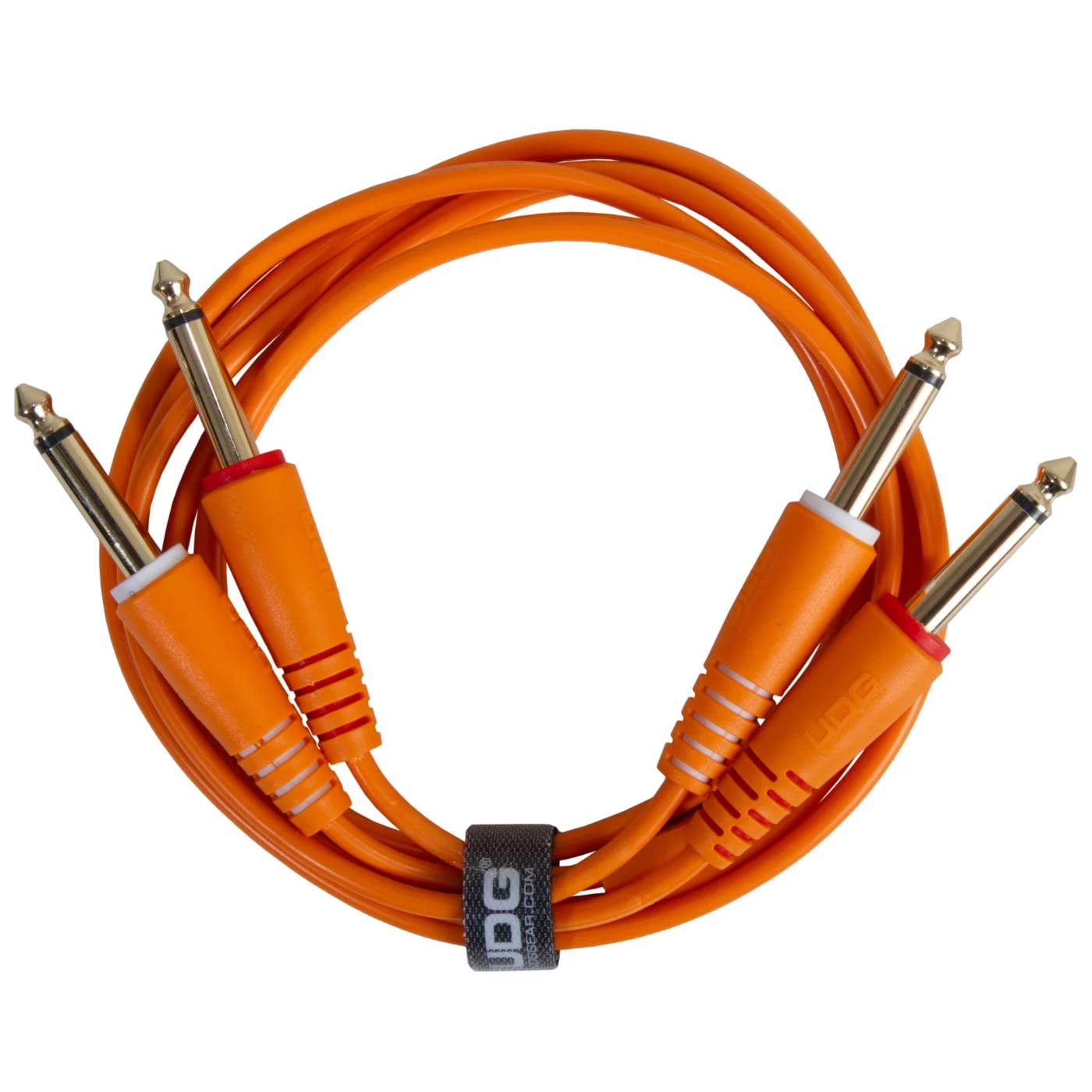 UDG Ultimate 6,3 mm Jak-Jak Ses Kablosu Turuncu Düz 3 m UDG Ultimate 6,3 mm Jak-Jak Ses Kablosu Turuncu Düz 3 m