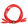 UDG Ultimate RCA-RCA Ses Kablosu Kırmızı Düz 1,5 m